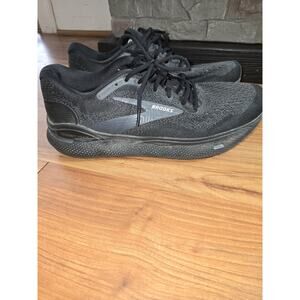 Size 13 - Brooks Ghost Max Black Ebony Mens